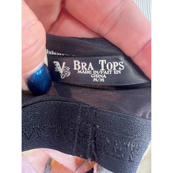 Vintage Y2K Victoria's Secret Sexy Multicolored Tropical Print Halter Mini Dress - Picture 10 of 13